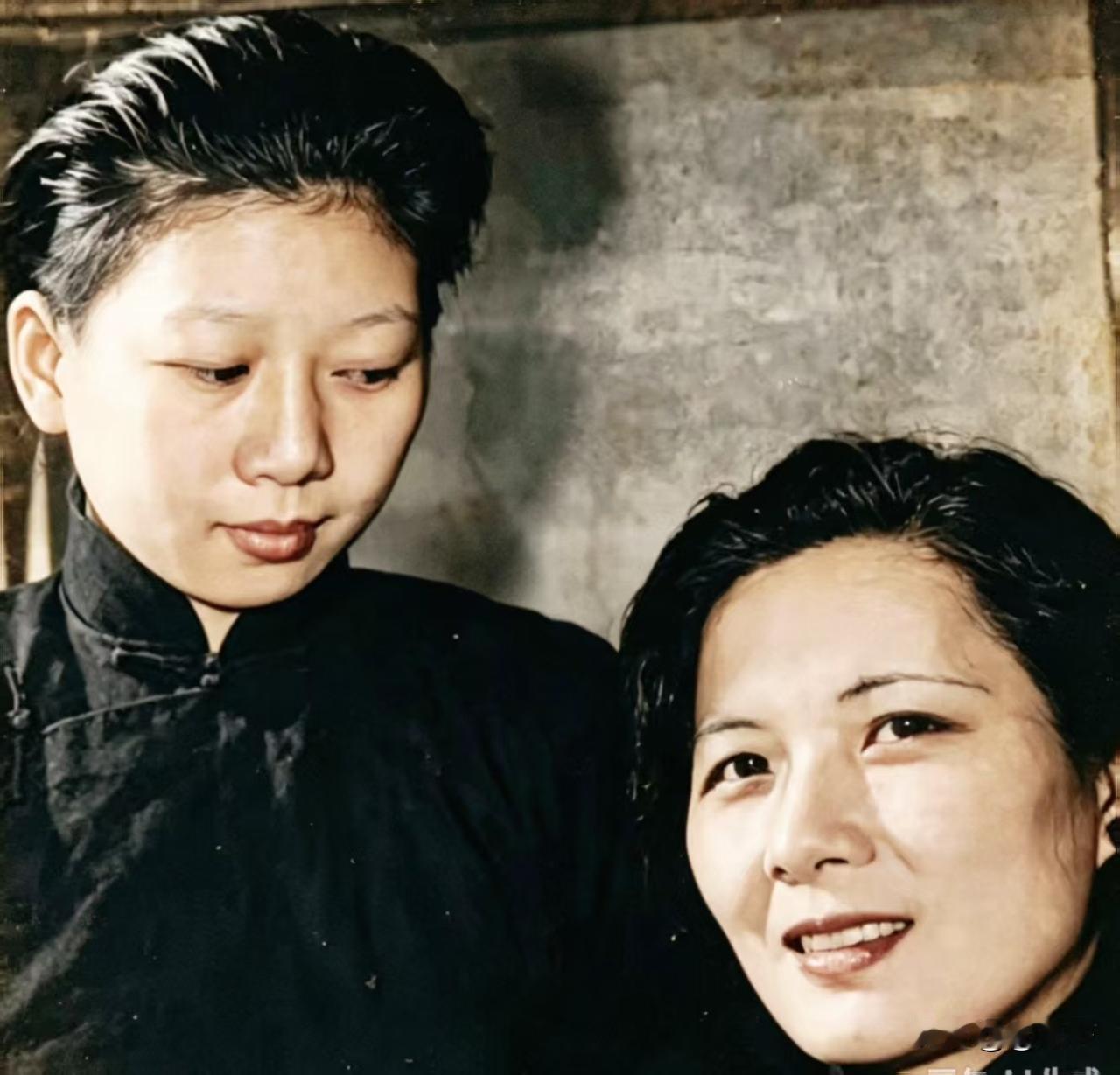 宋美龄的二外甥女当年也留过长发，谈过恋爱。
曾经有一个叫林世良的，原是孔令伟哥哥