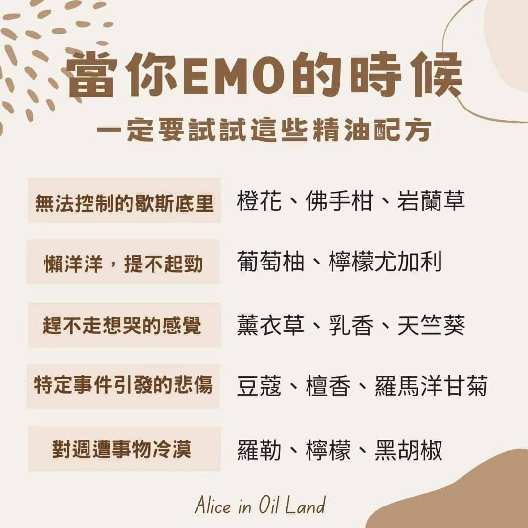 再研究如何善用我的精油时看到的，参考，等下再找找，看🌹剧血压高心火旺有没有适合