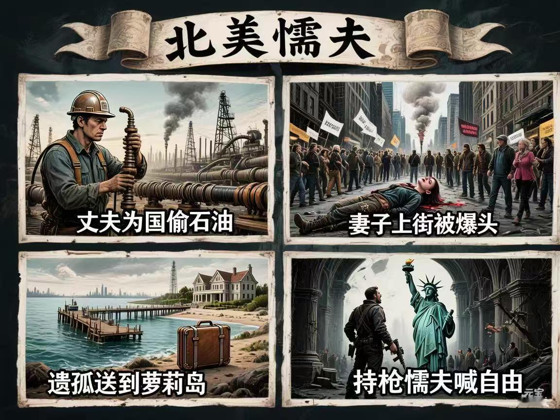 示威游行，举牌子喊口号，然后开派对狂欢，…～
洋人没有血性，洋人骨子里没有反抗精