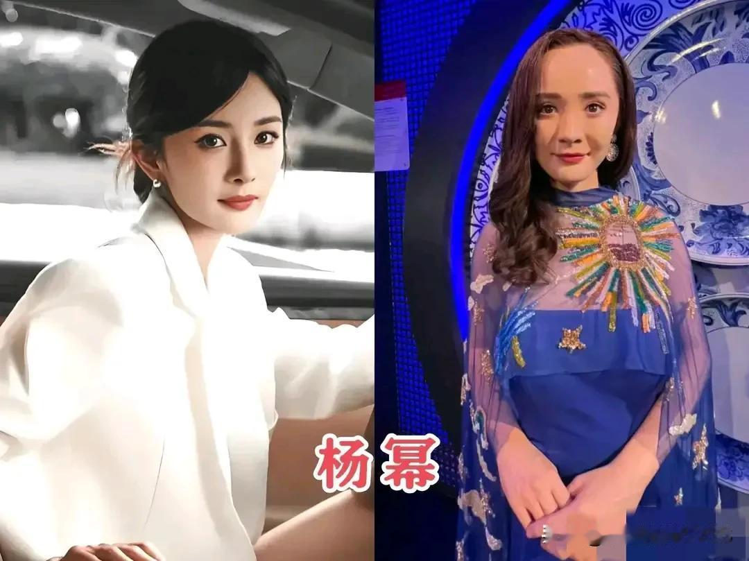 这蜡像也太假了，跟真人比起来简直认不出啊！杨幂的蜡像特色鲜明，但真的有必要做吗？