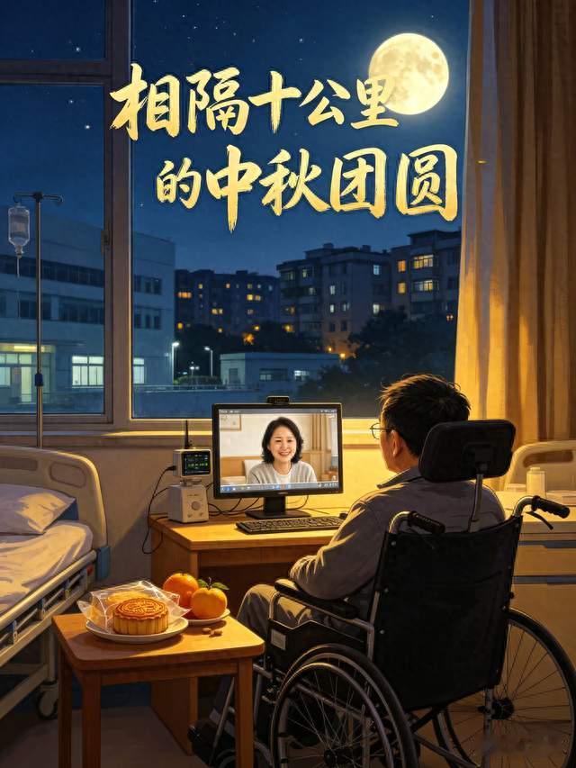 蔡磊渐冻症确诊后第七个中秋：相隔十公里，夫妻共守一场生命战役