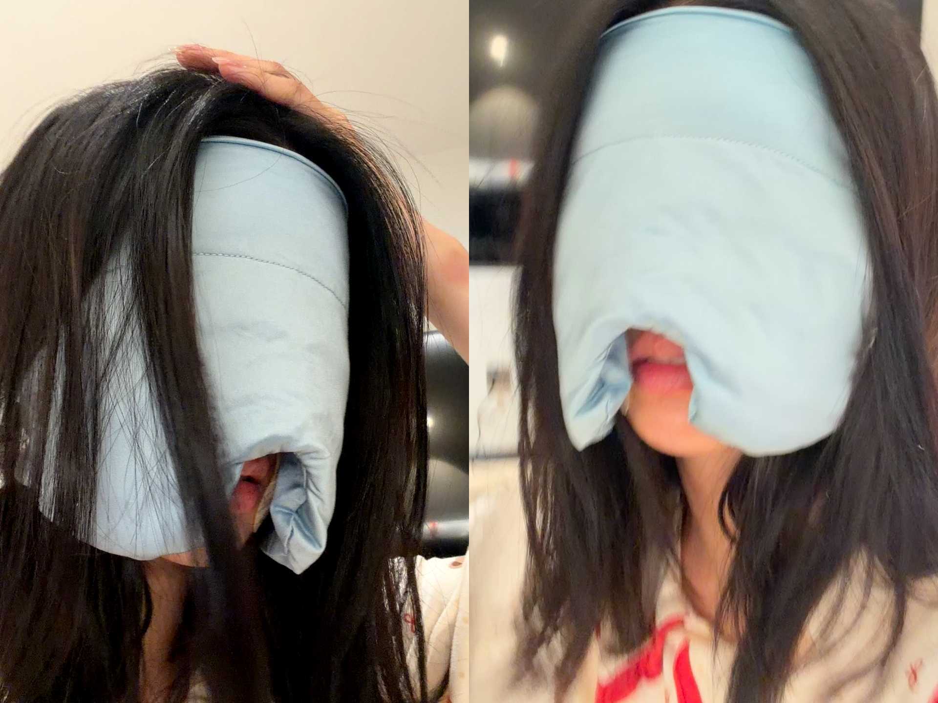 刘些宁的脸比眼罩还小刘些宁刘些宁的脸到底有多小？想起周星驰电影里的无脸人了刘些宁