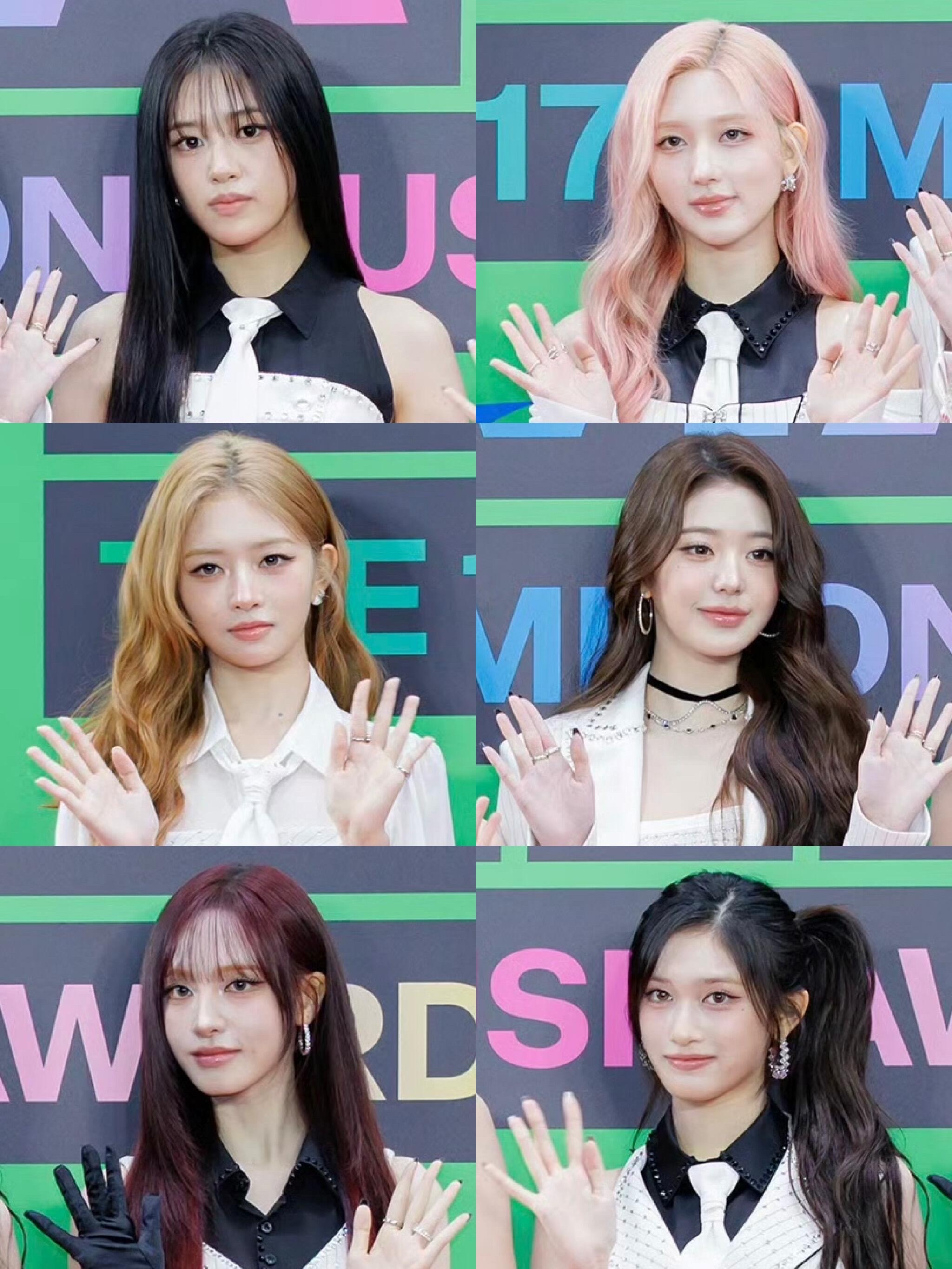 IVE今日MMA红毯造型新闻图 