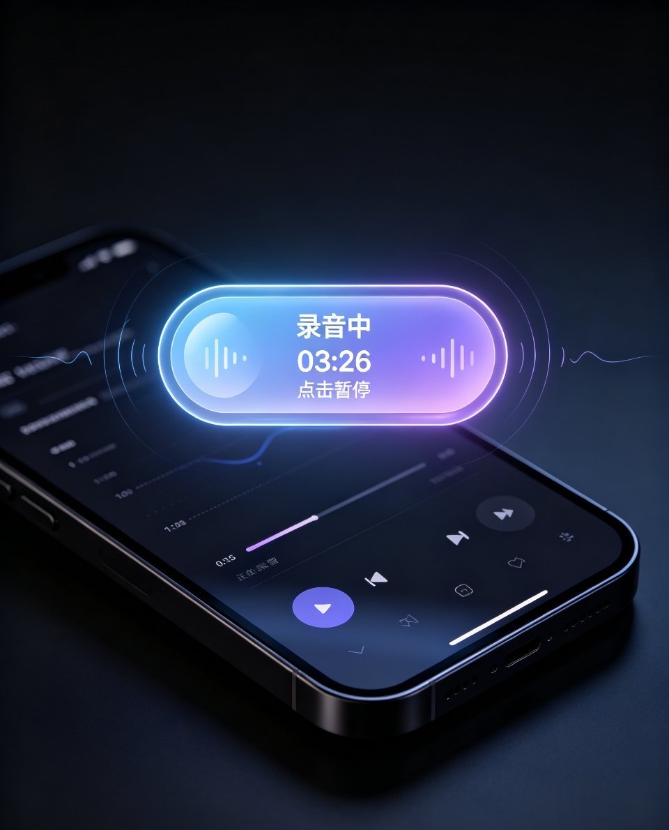 ✨YOYO灵动胶囊全新升级💊实时捕捉手机各项运行状态，充电电量、录音时长、耳机