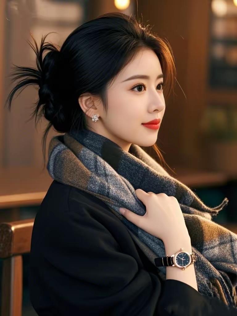 思故怀人情切切，
想儿念女意绵绵。
横批：《情意》