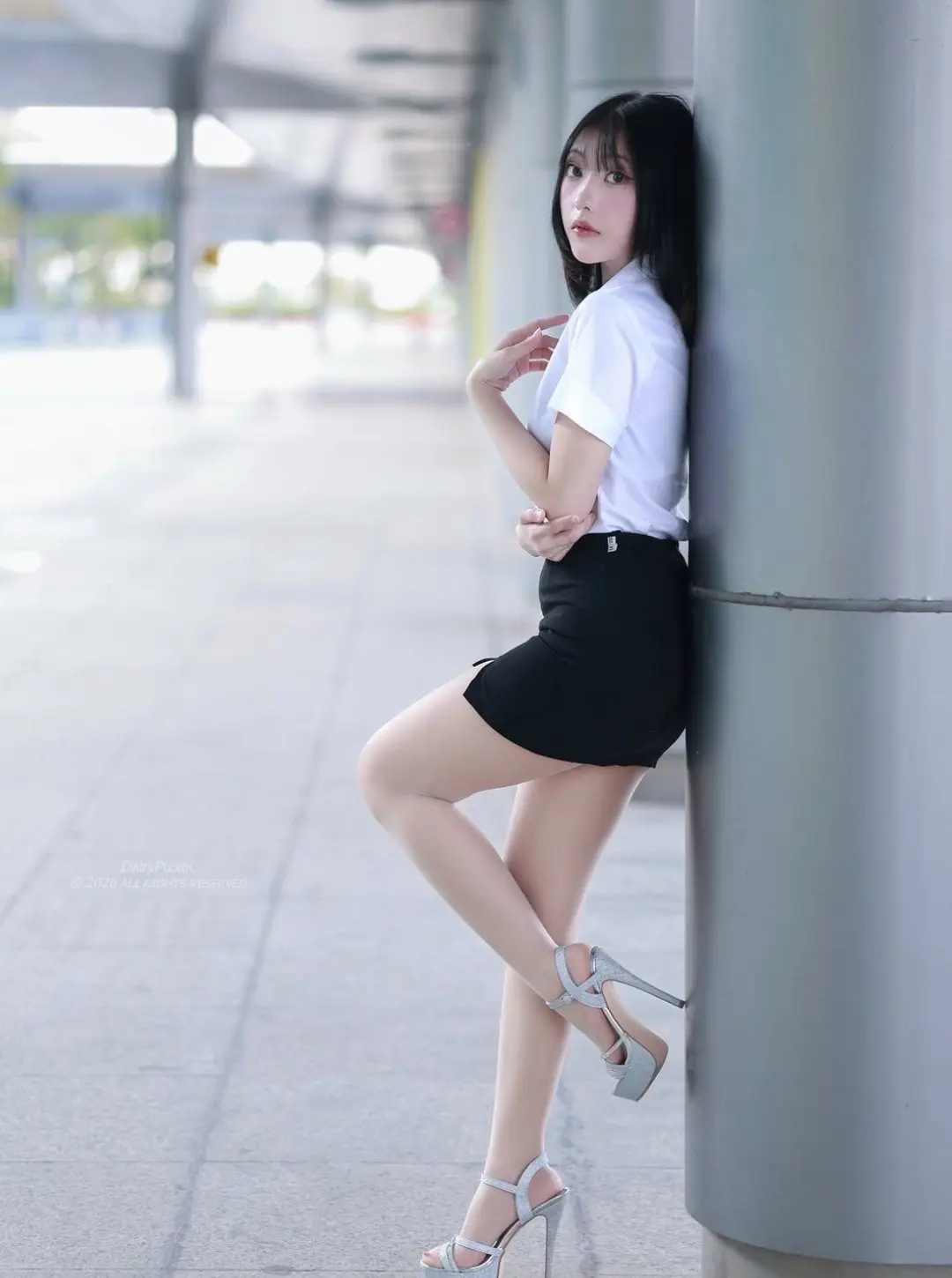 jk制服写真 清纯御姐 制服美女 高级感少女 御姐模特