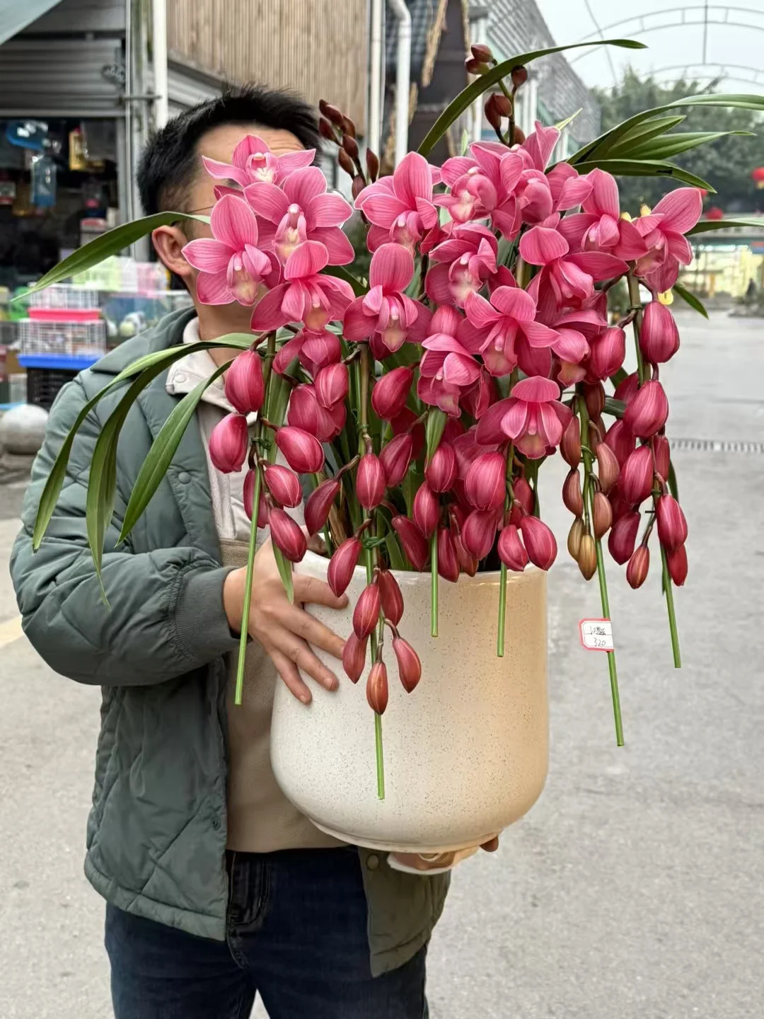 好爱我卖的花！