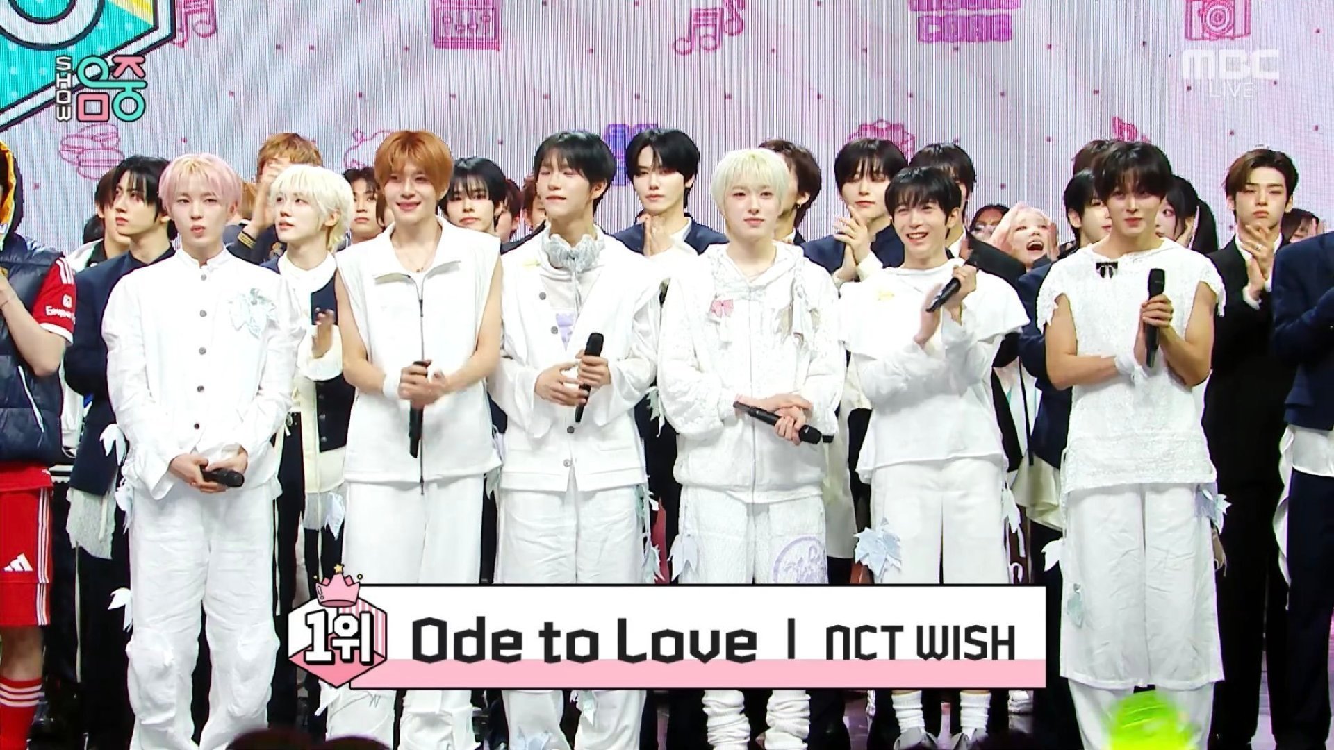 nctwish今日音中一位get回归后的第二个三大一位🎉 