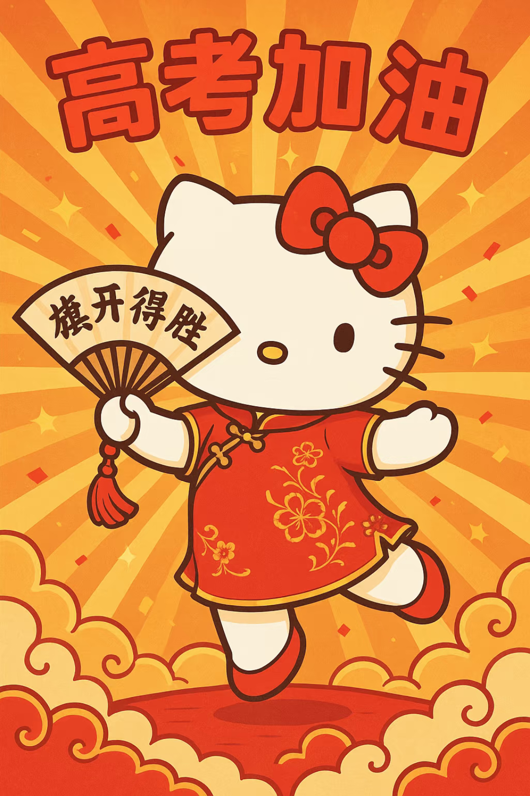 ———— ฅ՞•ﻌ•՞ฅ ————           ㊗️各位💛🧡高考加油
