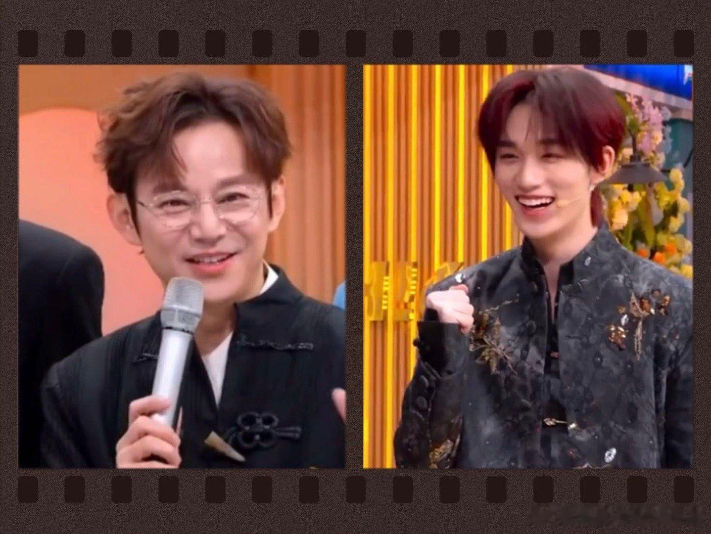 丁程鑫丁程鑫你看看何老师的表情丁程鑫：我只是想卡个栏杆，怎么就被何老师抓包了呢？