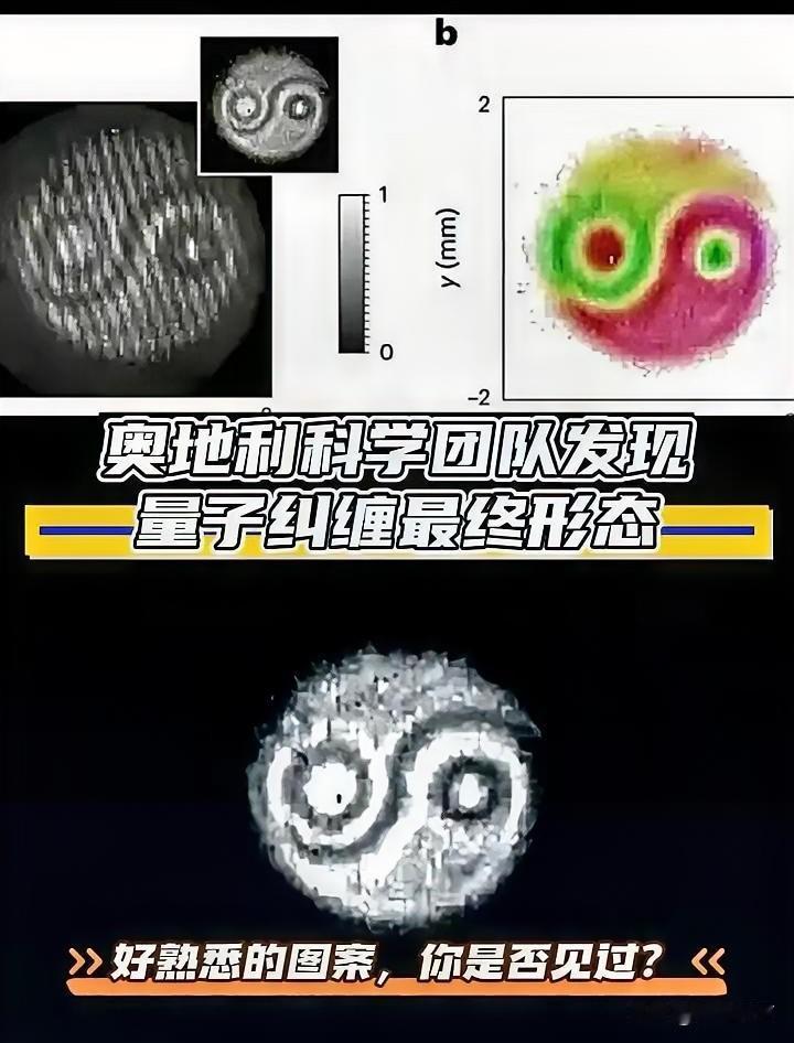 这张图你是不是很熟悉？
最新消息，奥地利的研究量子力学的科学团队最近观测到两个量