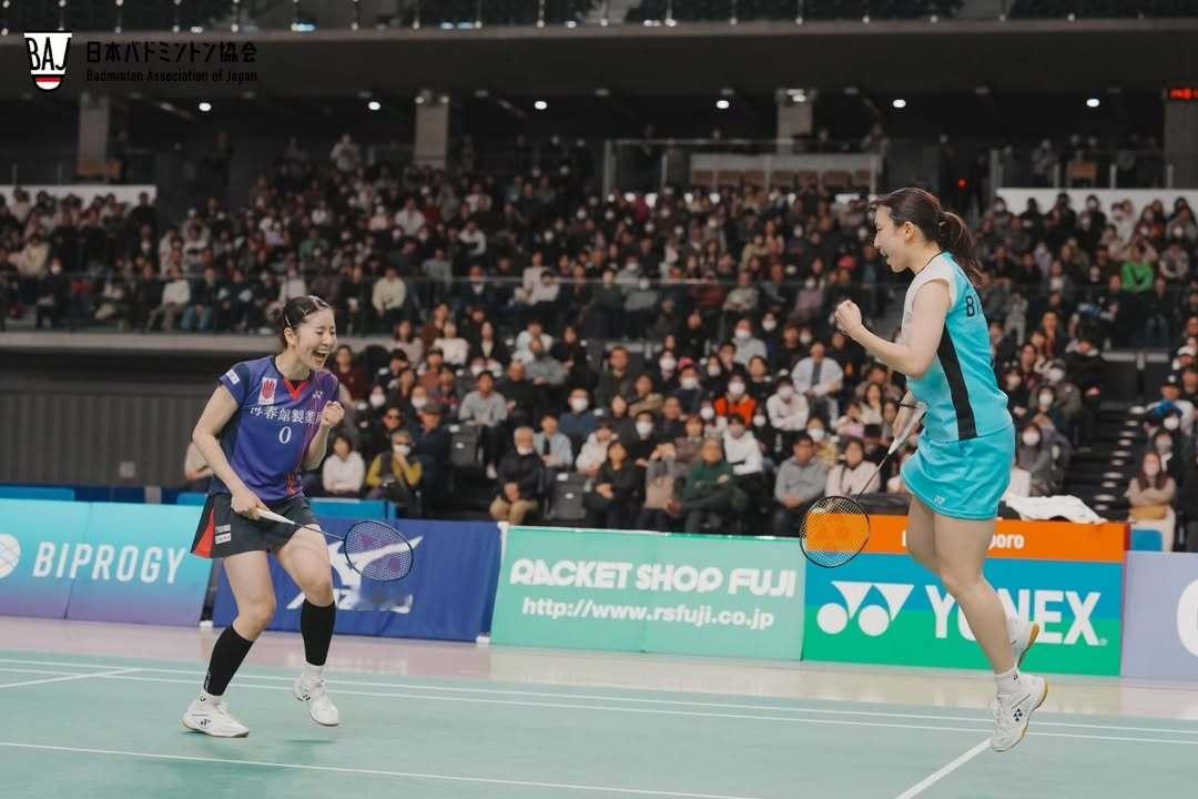 2025全日羽毛球锦标赛 女双决赛志田千阳/五十岚有纱 20-22、21-18、