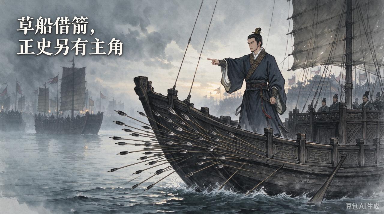 草船借箭真是诸葛亮的功劳？正史里根本没这回事，真实主角你可能猜不到
说起草船借箭