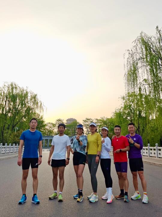 晨跑14公里，打卡！