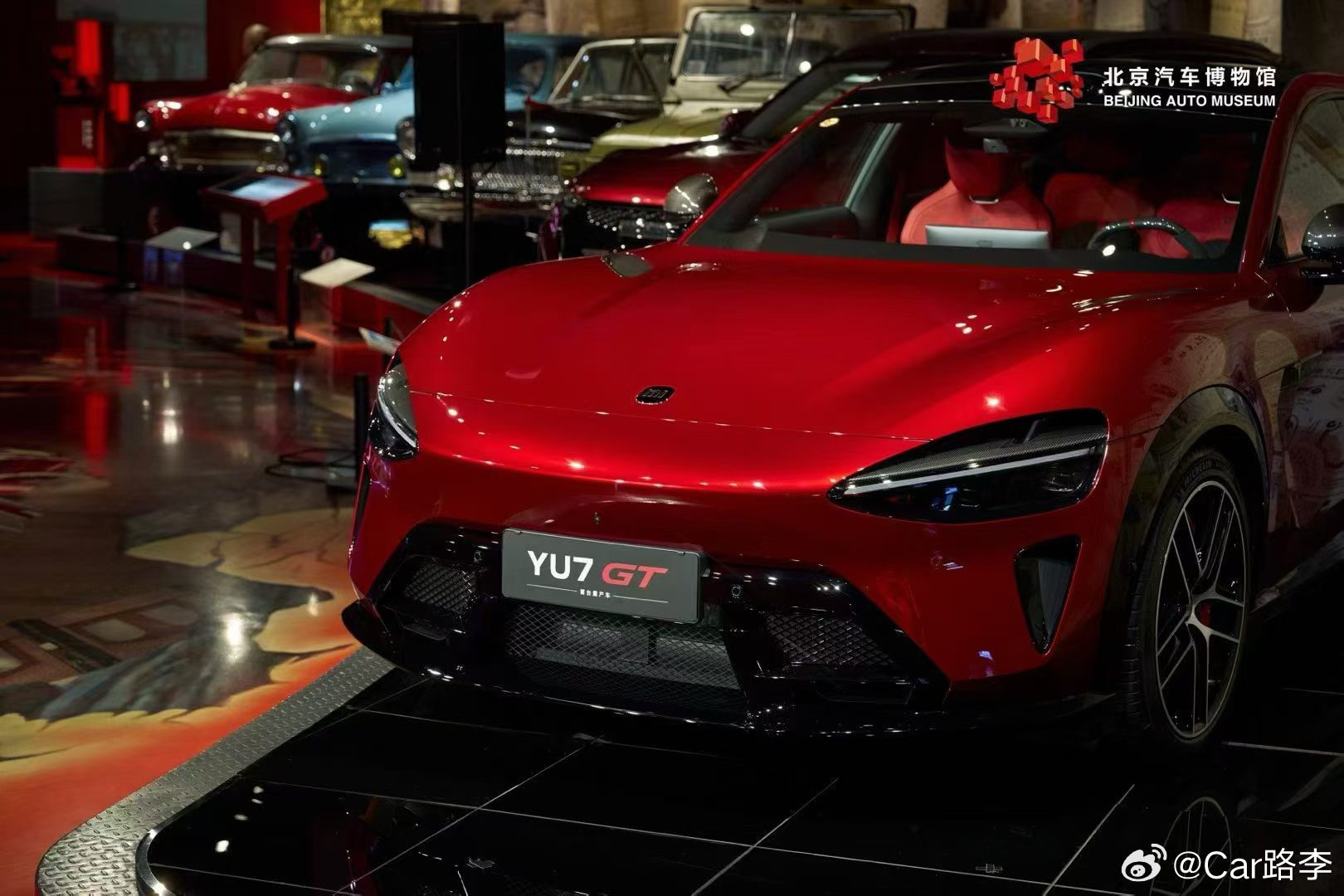 小米YU7 GT，正式入驻北京汽车博物馆了 