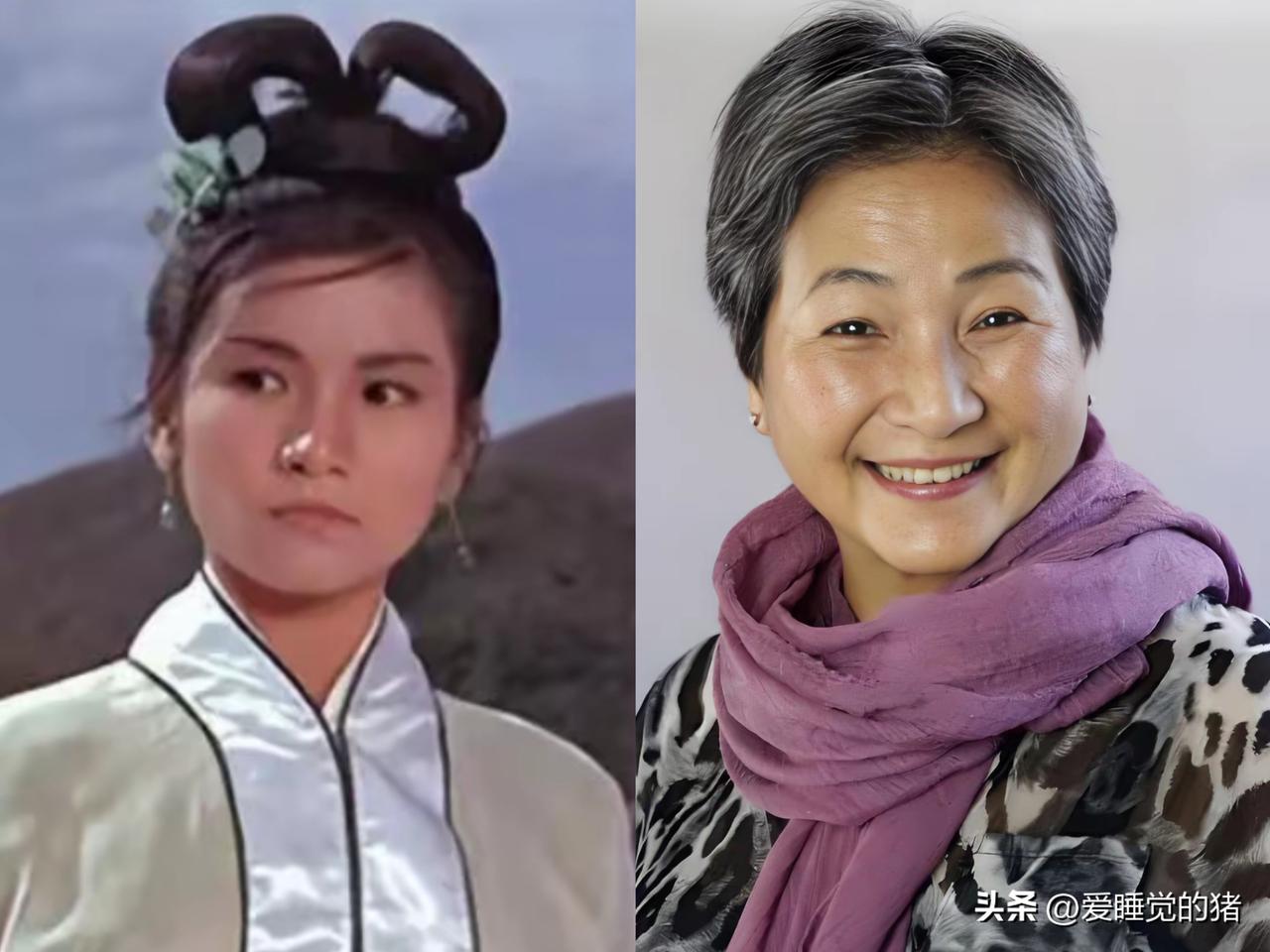 面相是骗不了人的，
你看郑佩佩这张脸，
年轻时候演侠女，老了也是一脸正气，眉眼间