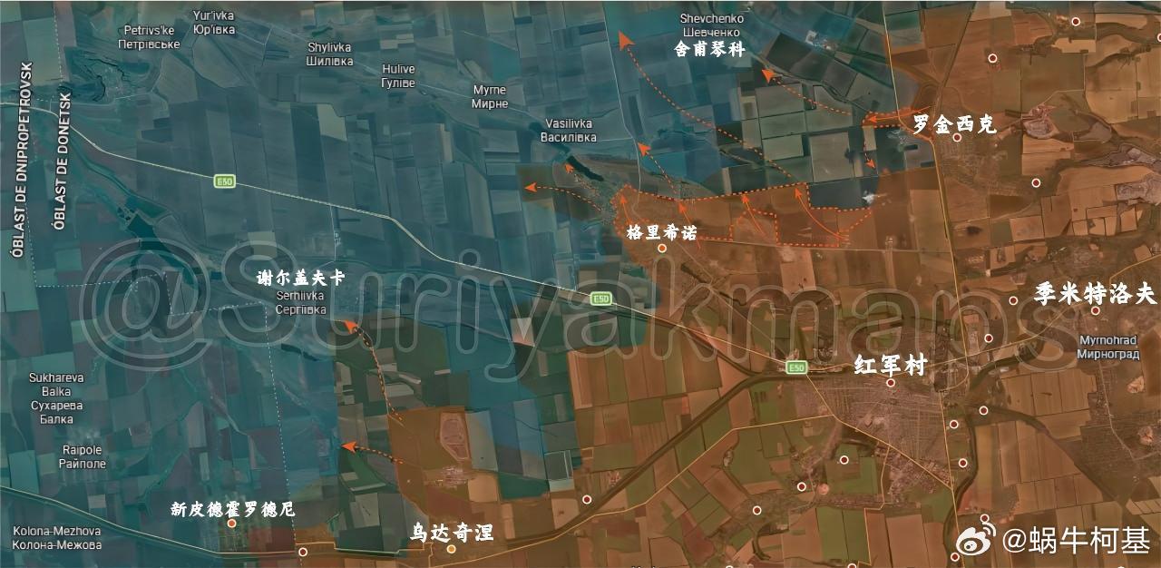 乌苏3月6-10日的俄乌局势，纯嘘嘘的和不太重要的我就没放。波克罗夫西克这边，虽