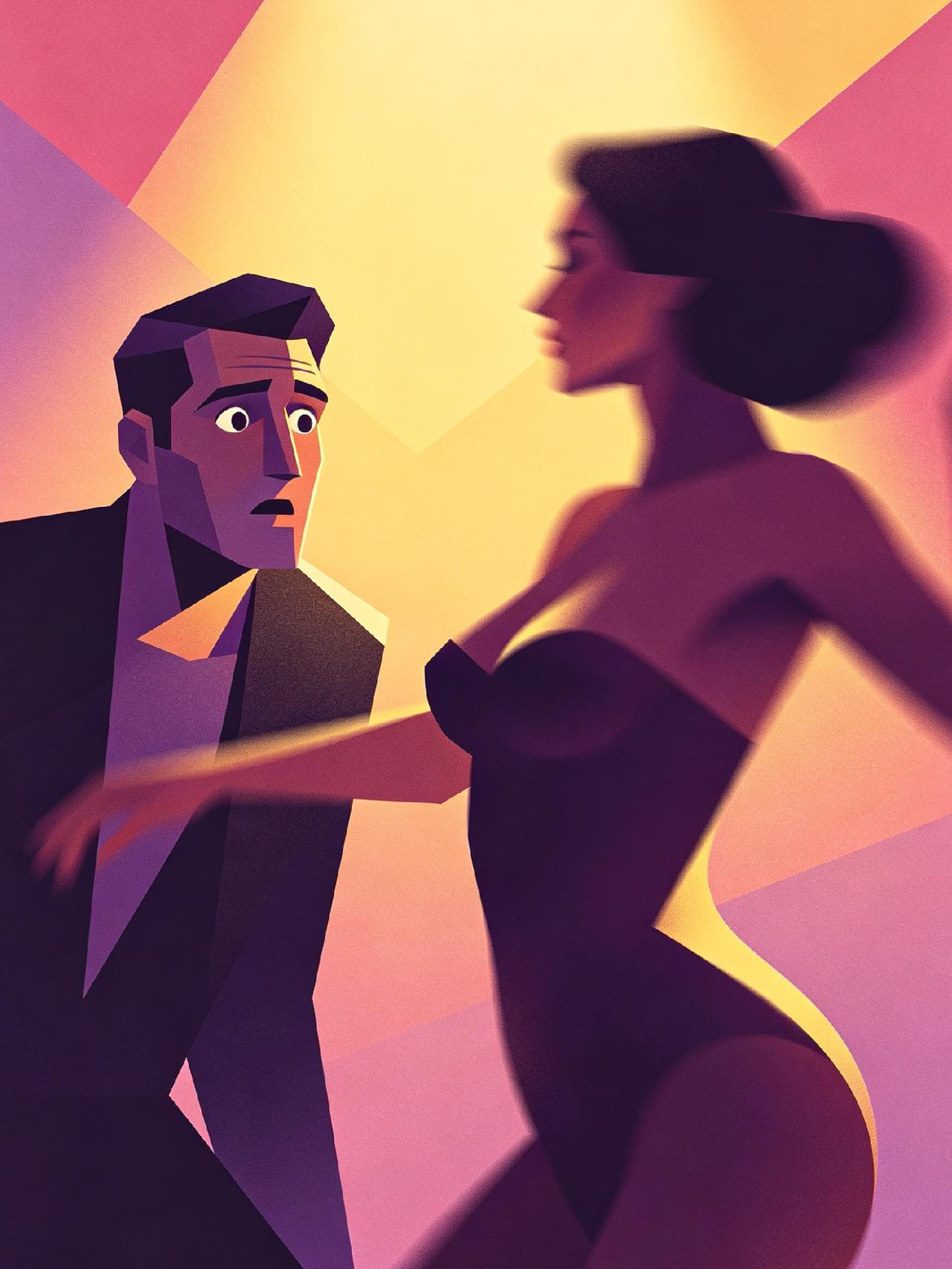 大半婚姻走向散场，
都藏在“一静一动”的落差里。
 
细看这对恩爱夫妻的分开，