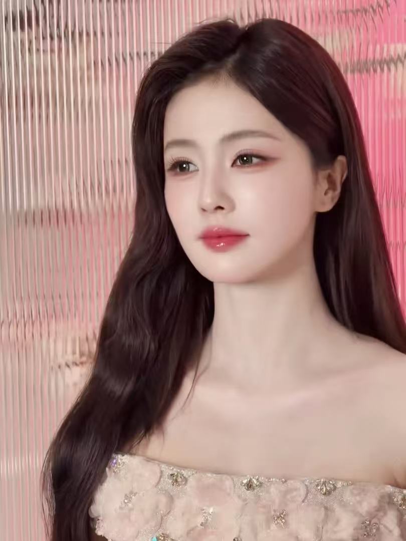 白鹿粉面桃花妆白鹿水蜜桃妆今晚完全是水蜜桃🍑 