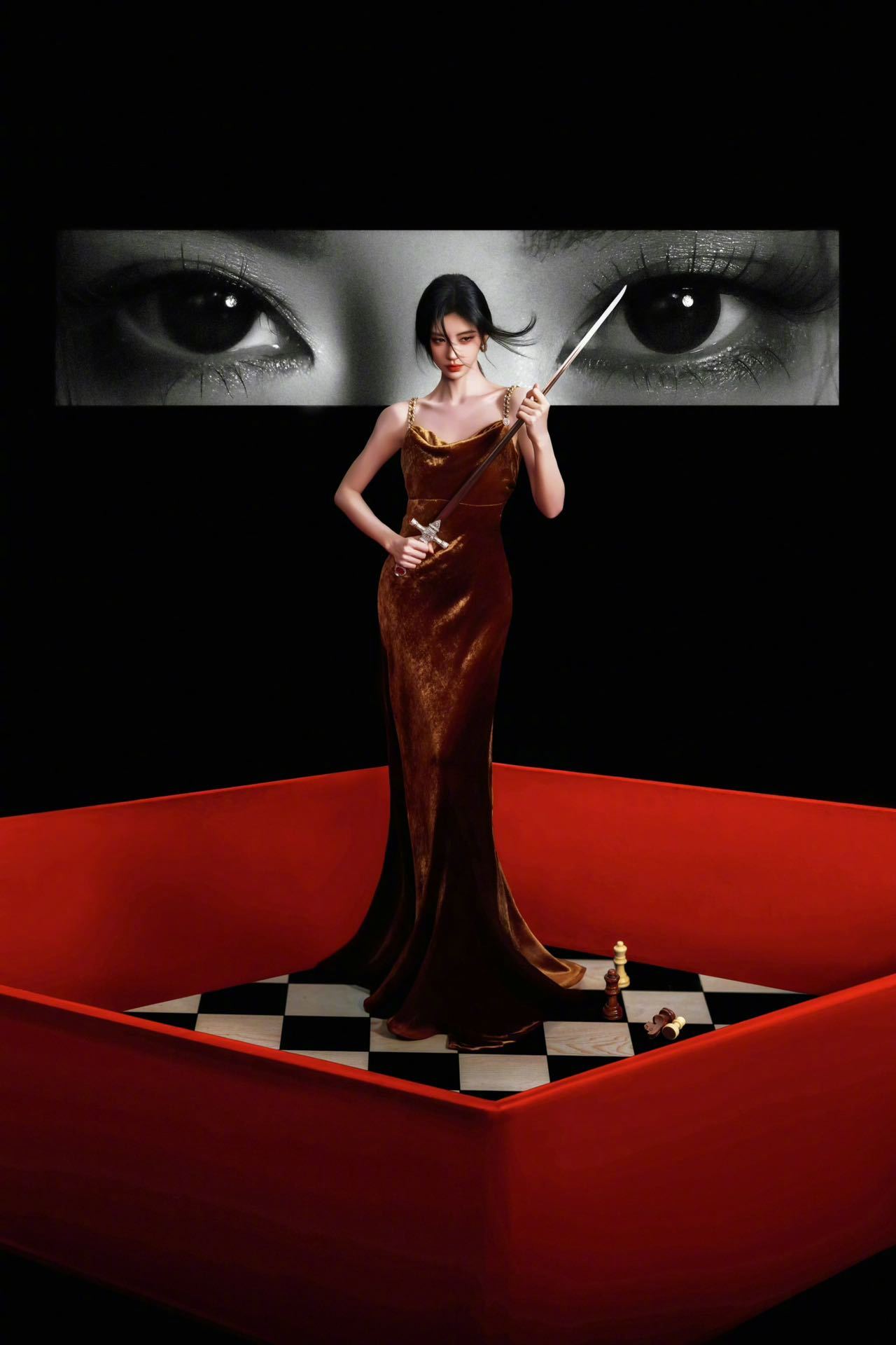 #咪咕星鲜事##鞠婧祎ELLE四月刊封面#好美妙的身段，所有人燥候此女的第二本“