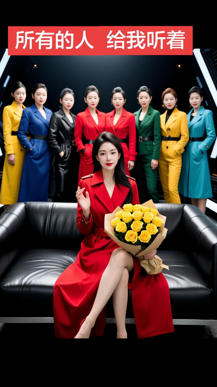 AI宇宙时尚大片