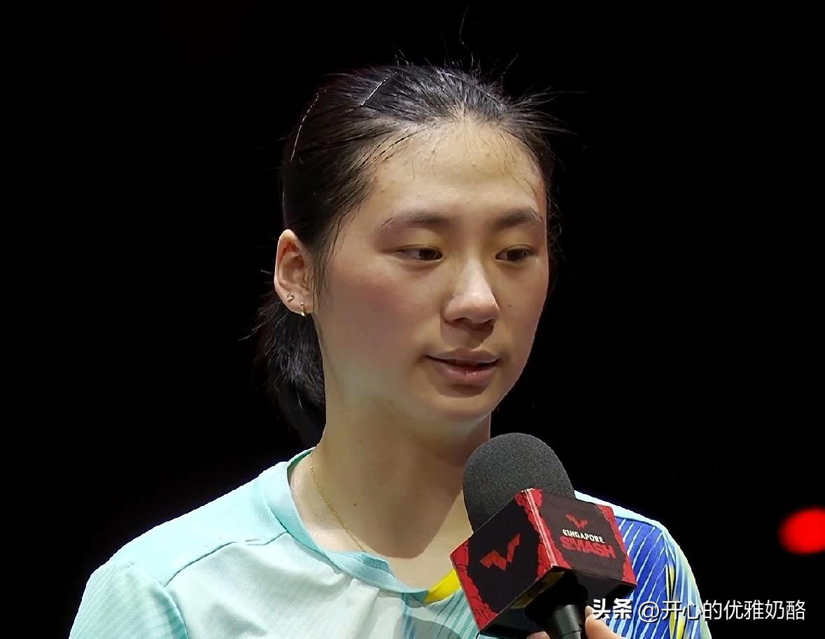 陈熠给足同姐面子，说只是大比分赢了。
陈熠今天赢很正常，能轻松赢桥本帆乃香，就证