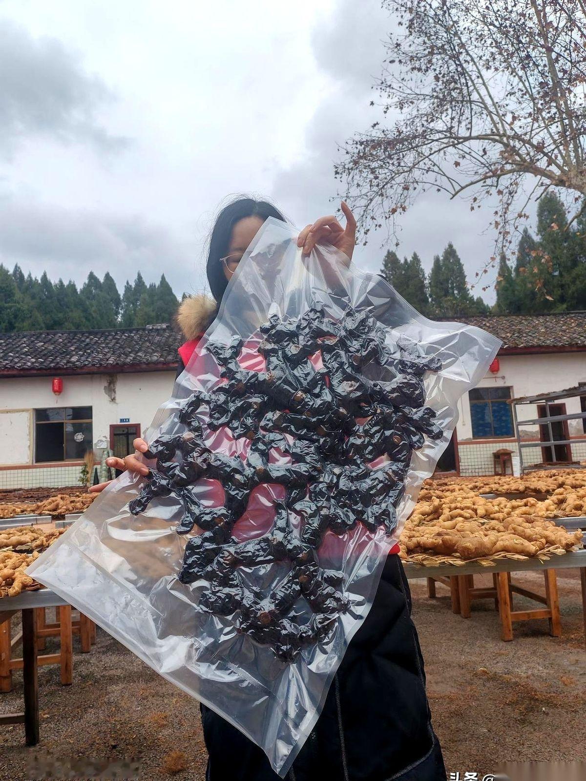 讲真，有时候你不得不服一些老祖宗传下来的“笨办法”。
四十多斤东西，捣腾了足足两