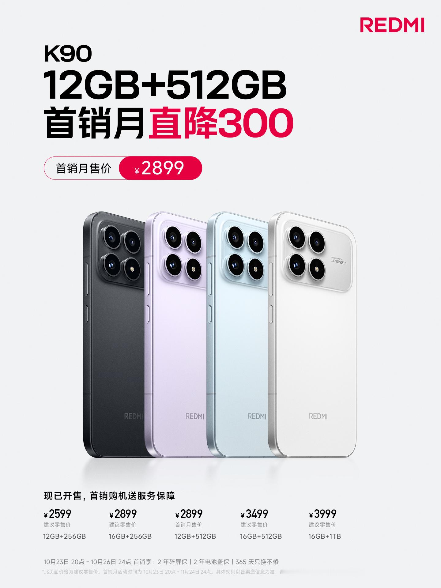 今年同档的四台机器，REDMI K90、真我GT8、一加Ace 6、iQOO N