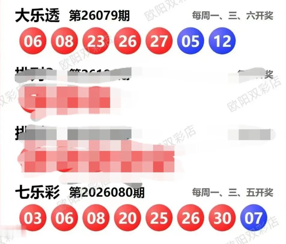 大乐透26080期分析数据
全区走势图画
双色球和七乐彩开奖数据有号开出