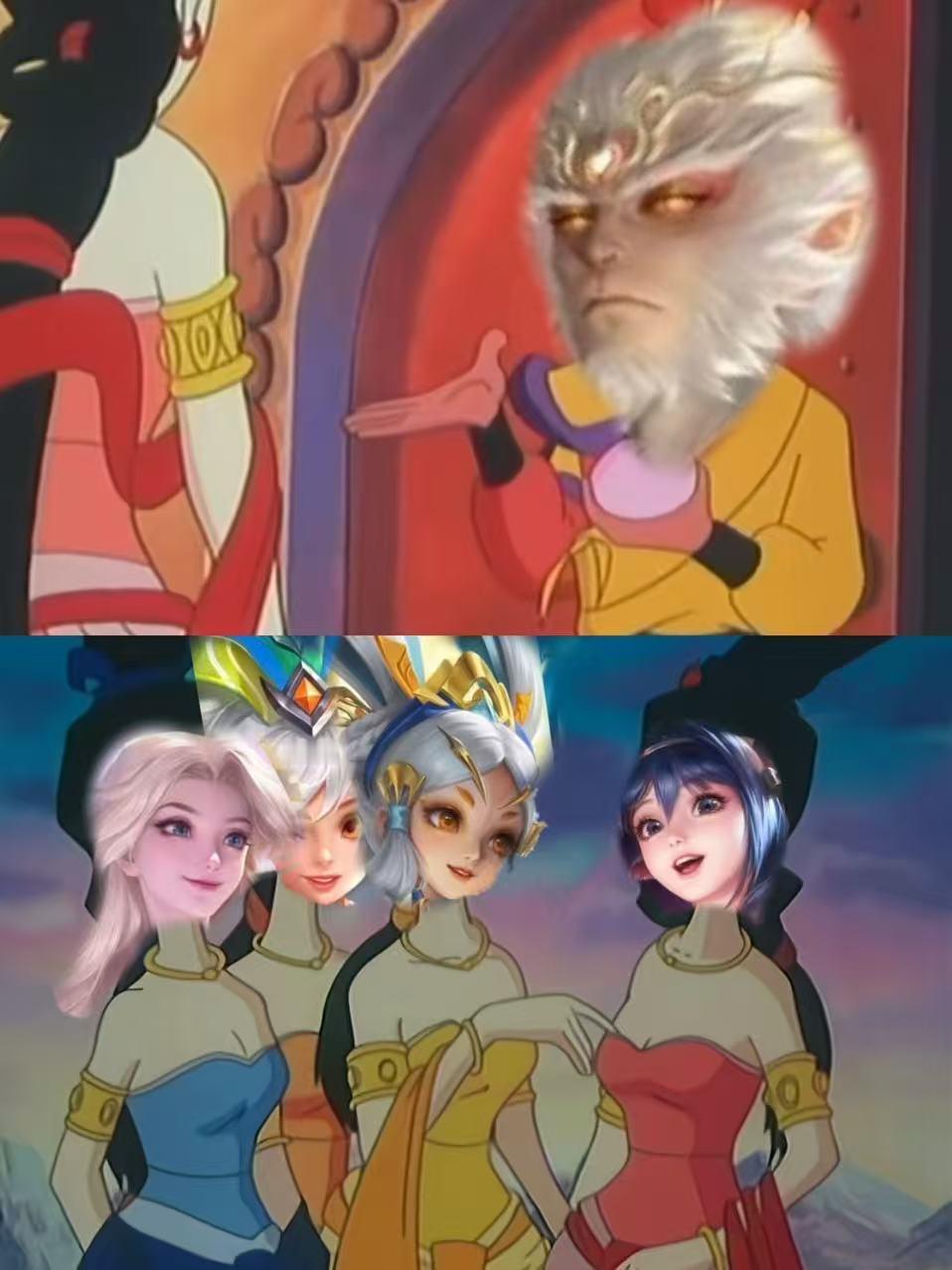 陪跑阵容就有点点眼熟王者荣耀 王者荣耀