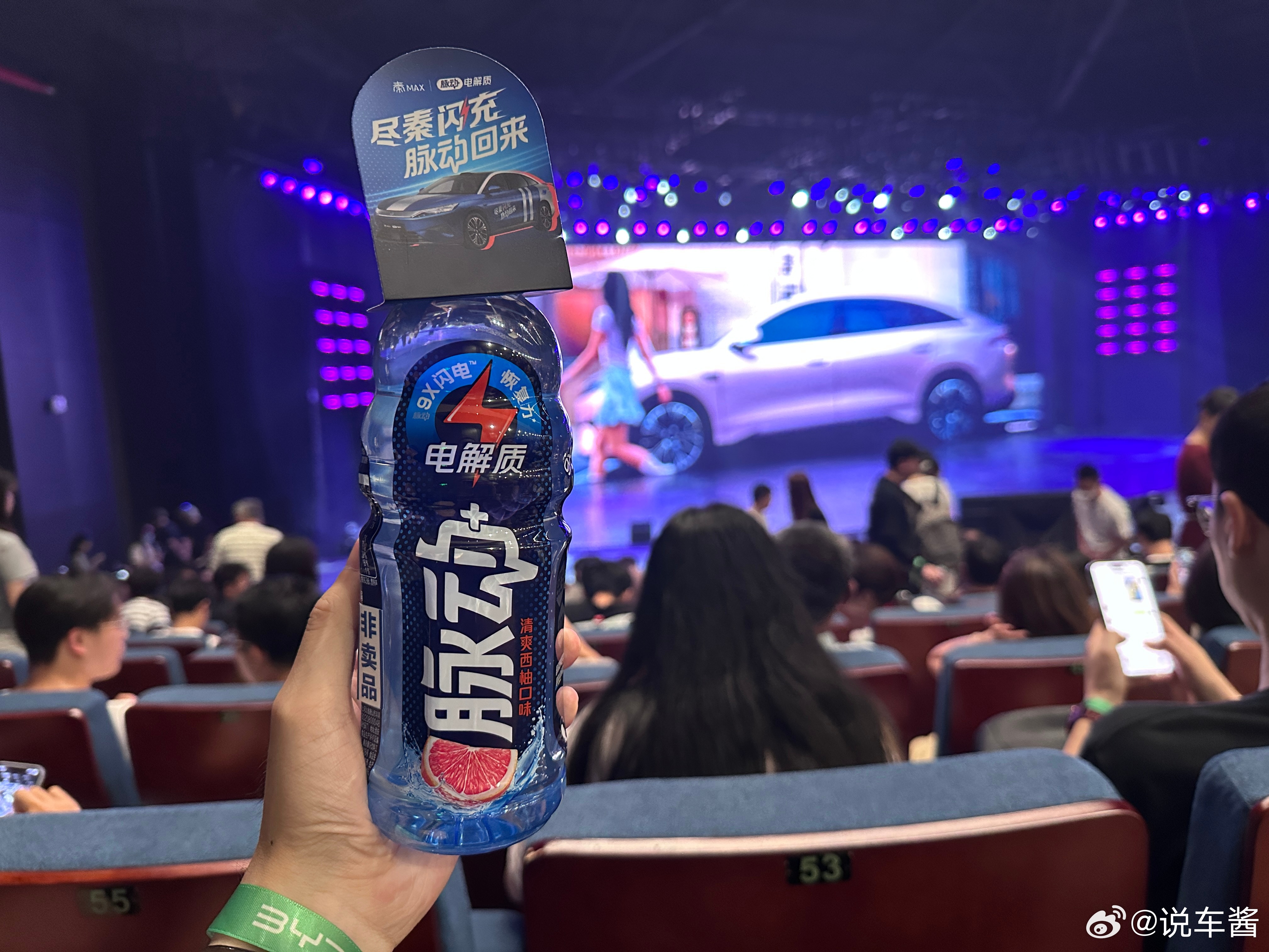 脉动还是好喝的张婧仪比亚迪秦MAX代言人比亚迪秦max