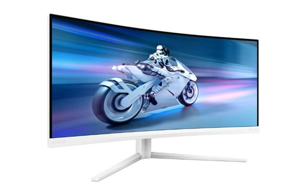 飞利浦Evnia推出了新款34英寸曲面带鱼屏显示器，型号为34M2C5501A。
