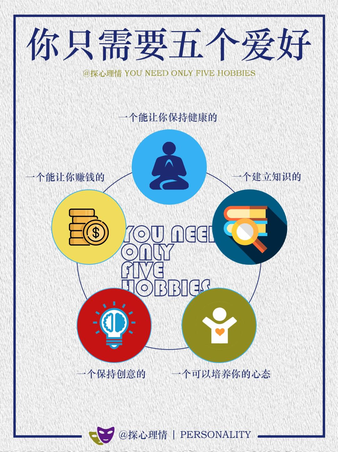你只需要这5个爱好