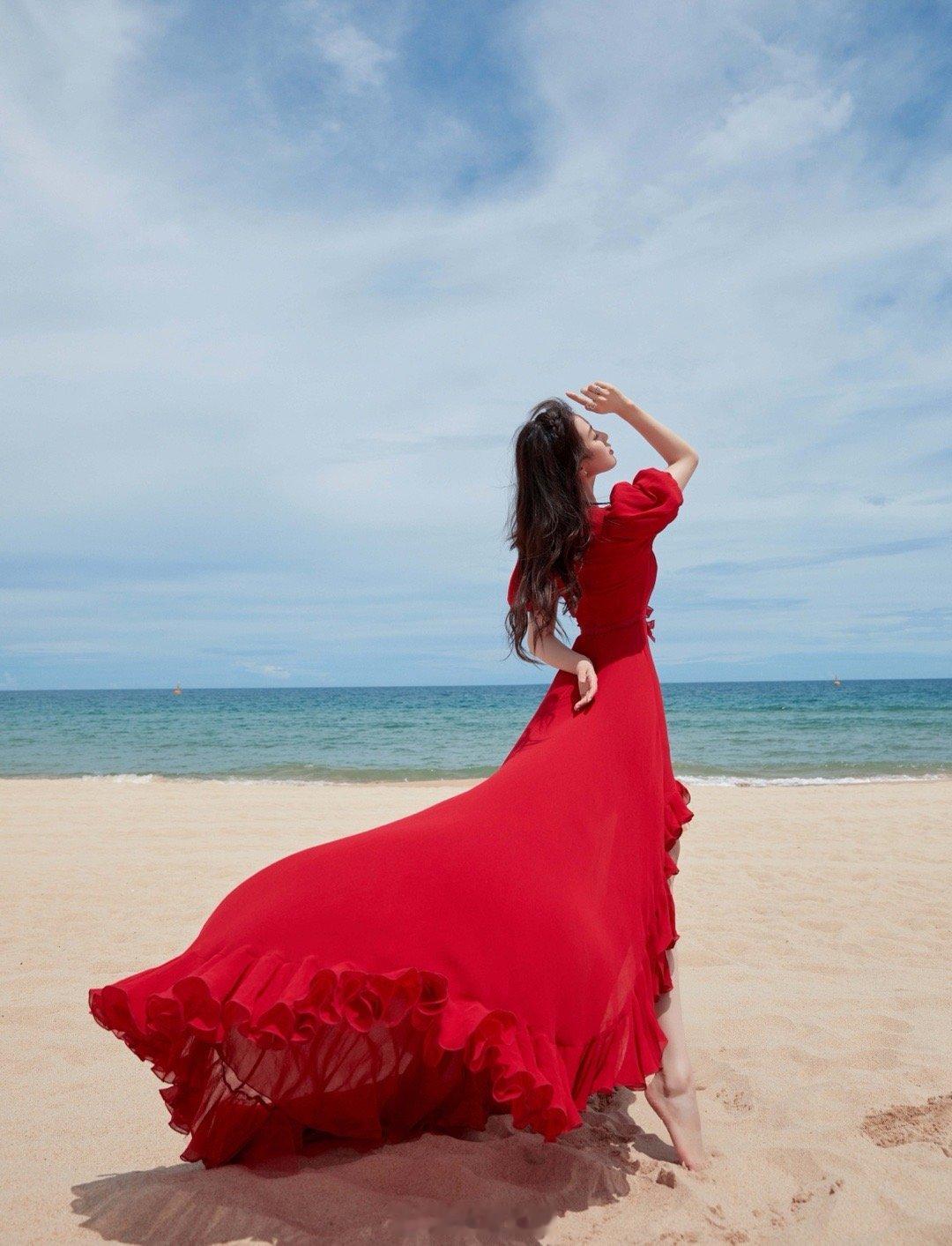 刘诗诗难得的裸足 