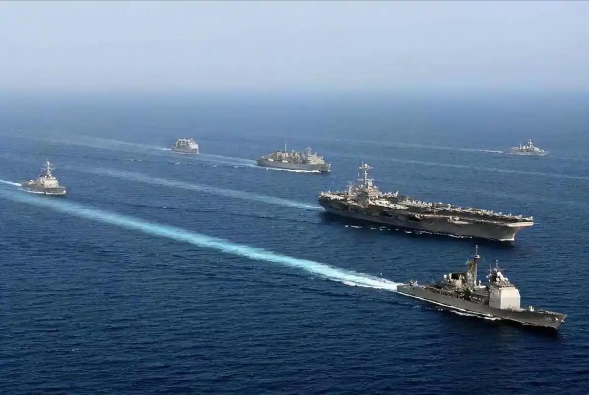 美国为什么不敢跟中国断交呢？因为一旦断交，中国军事演习一次，美国五角大楼就得陪着