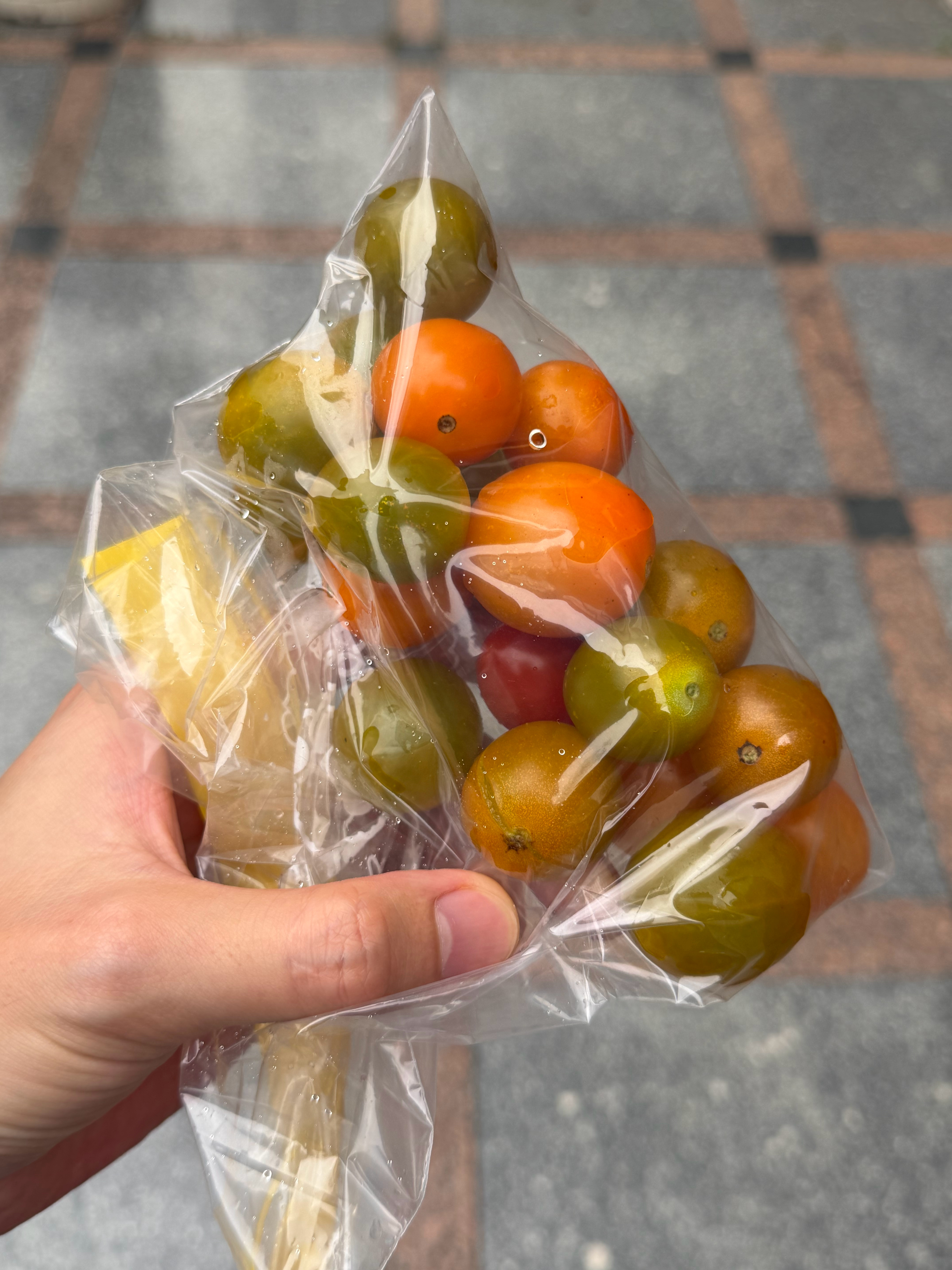 最近这个小西红柿挺好吃 爽口据说对男性健康有好处 我猛猛吃 以防起夜