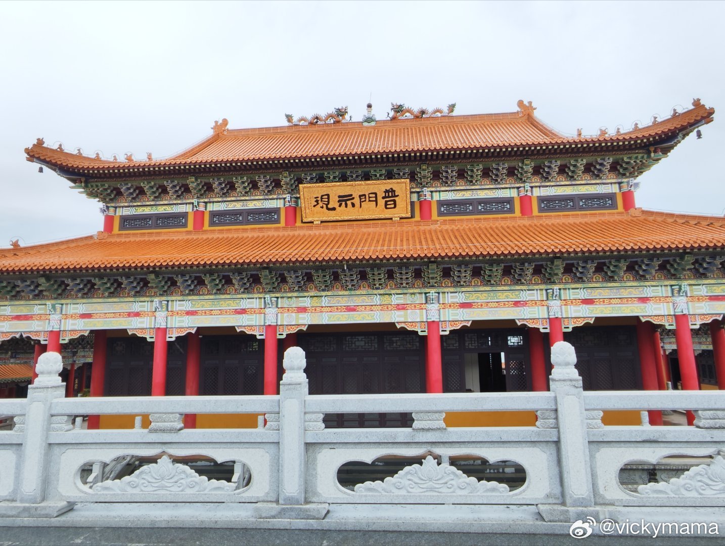 建在海边悬崖的飞龙寺"海上小故宫"，俯瞰珍珠湾全景~ 阳江·飞龙寺