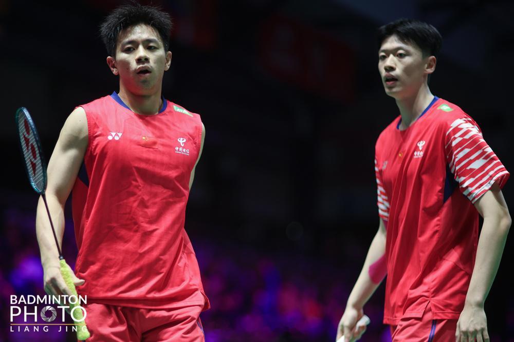 陈柏阳/刘毅不敌韩国强档无缘次轮马来西亚公开赛男双首轮：陈柏阳/刘毅 18-21
