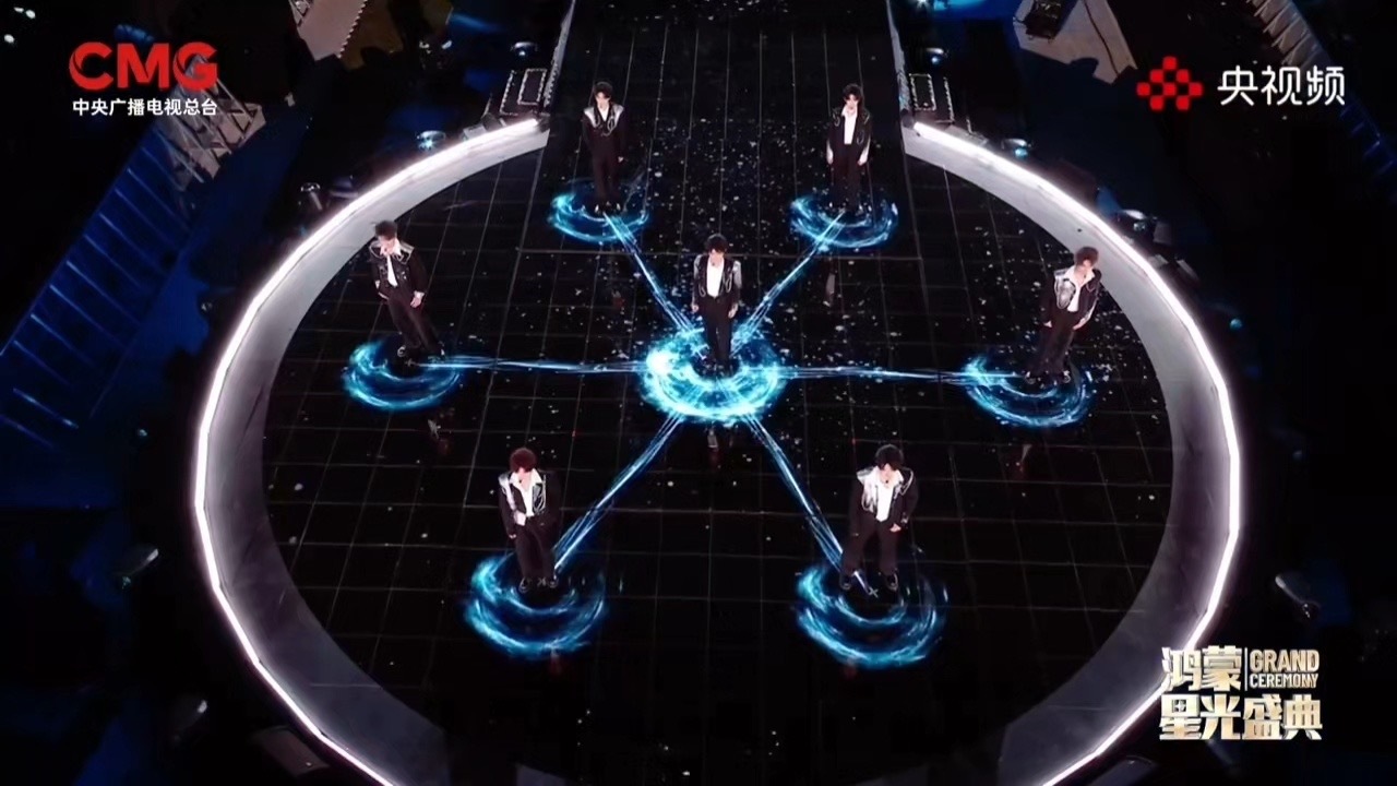 不愧是央视 这舞美 