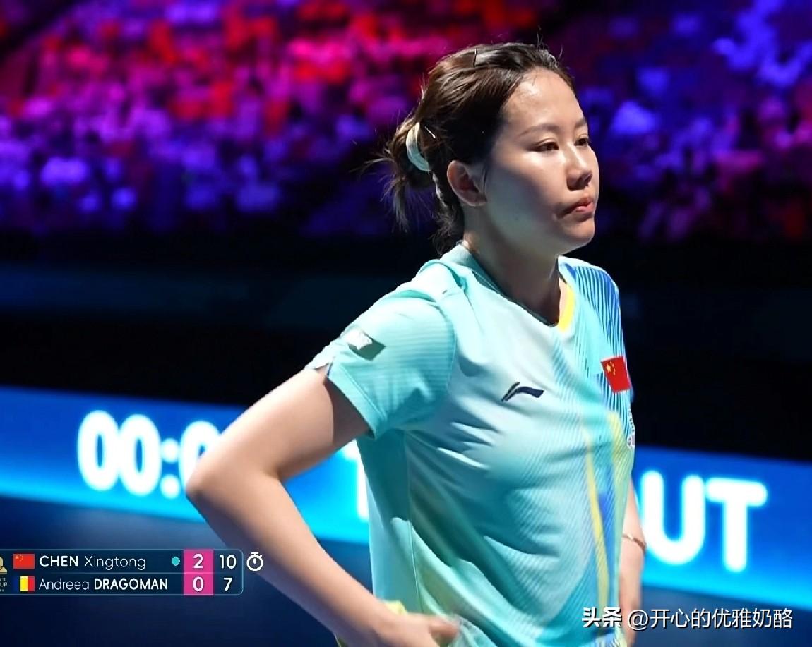 陈幸同说第一场比赛，自己调动积极发挥好。
看陈幸同打比赛，给人感觉就是稳稳的，喜