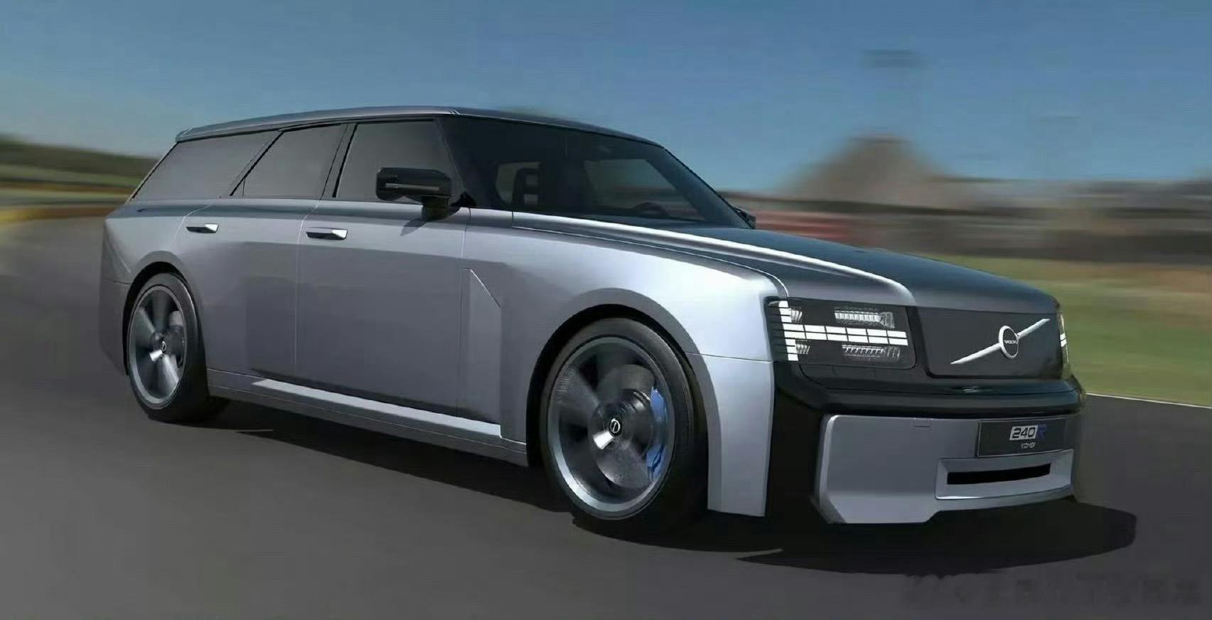 沃尔沃停产了V90，虽然很不舍但如果说继任者是这样的话哇哦虽然这是渲染，但真完美