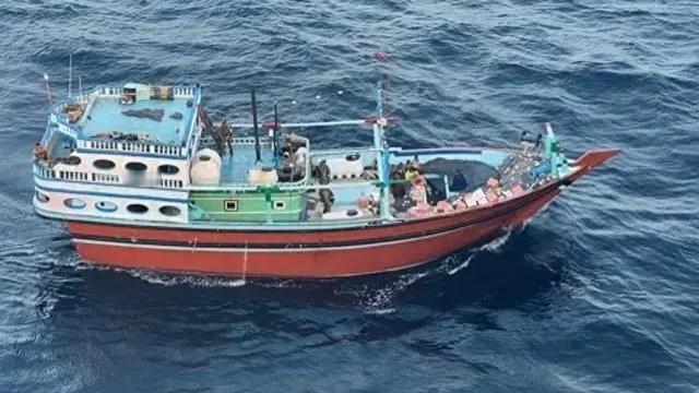 美国中央司令部社交媒体发布消息称，2024年1月11日，美国中央司令部海军部队在