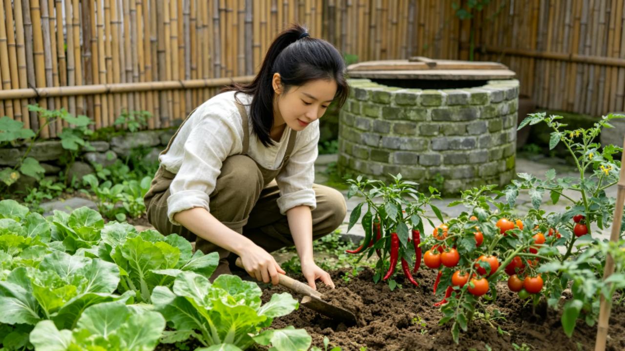 李梦良渚租院种菜爆火！月租3800元，解锁“离城不离城”田园生活新范本
 
当共