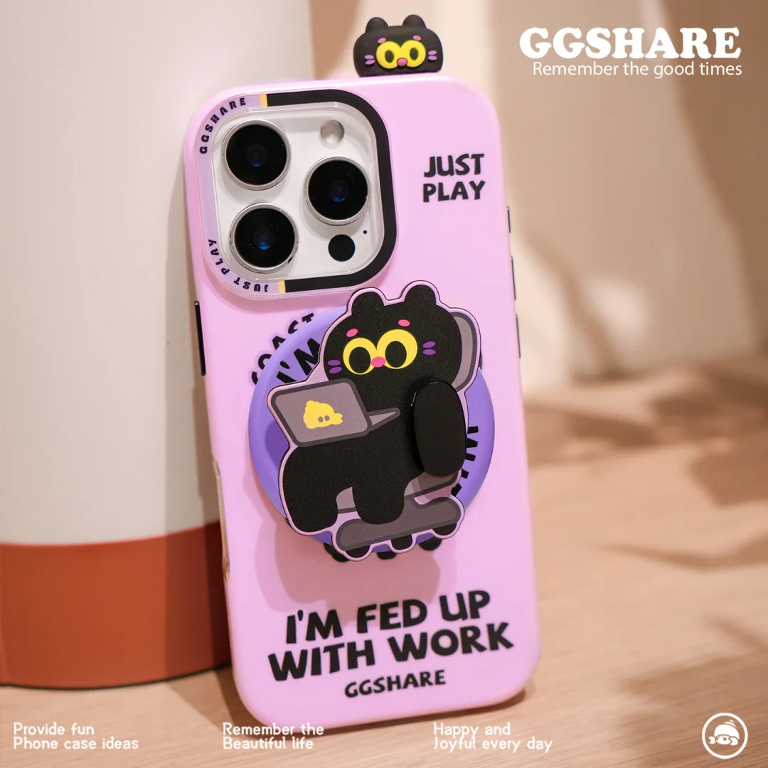 摆烂猫磁吸壳✨防摔又可爱到犯规！