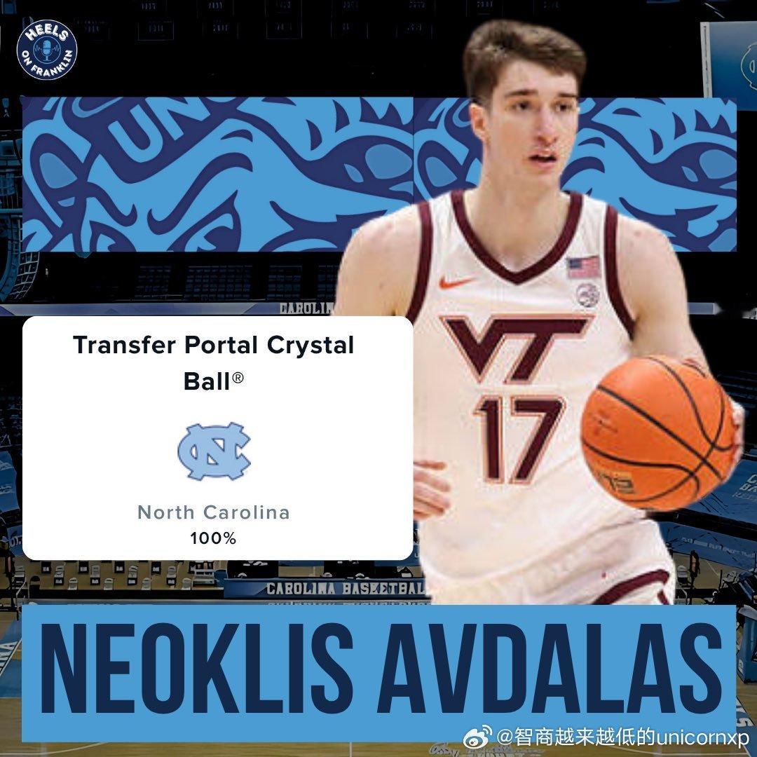 希腊东契奇Neoklis Avdalas转校北卡?NCAA