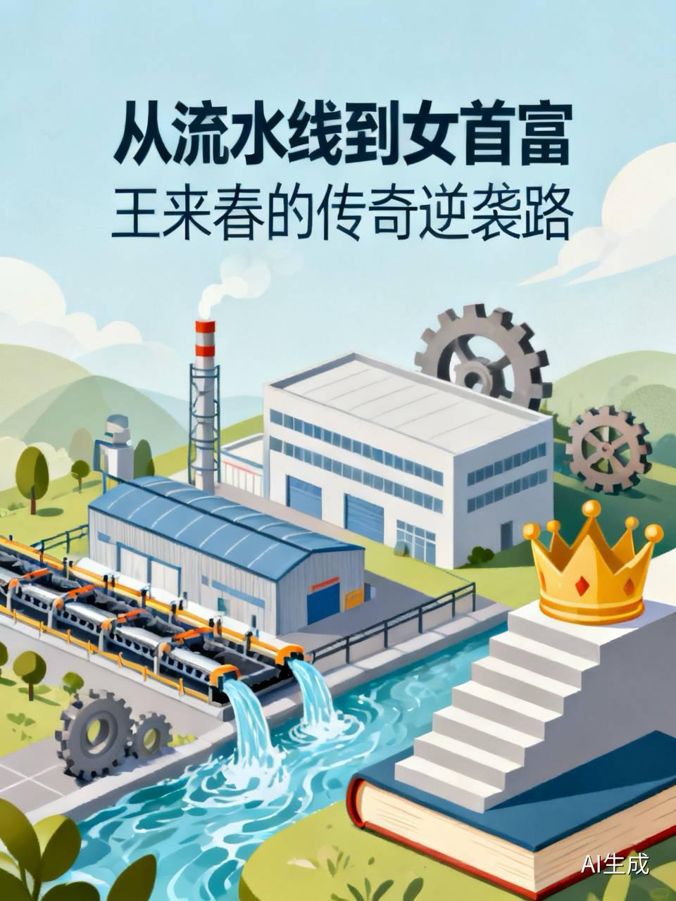 富士康打工妹逆袭，登顶中国女首富从富士康流水线走出来的中国女首富。

近日，立讯