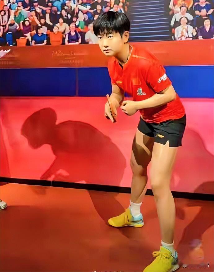 孙颖莎蜡像拥有上海杜莎夫人蜡像馆永久展位，个人形象再创国乒队员新高！

个人形象