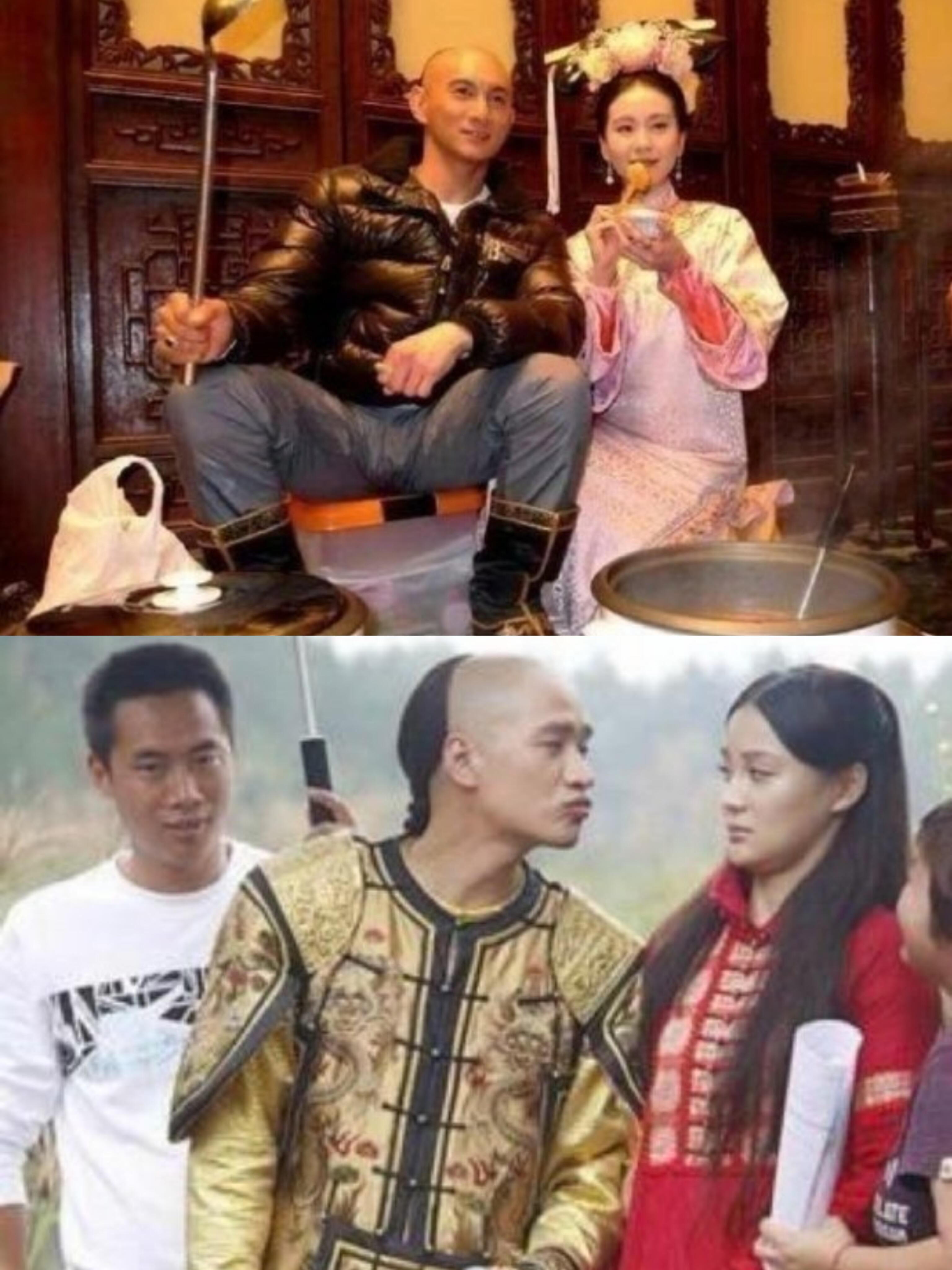 当年拍戏时，真假情侣一目了然 