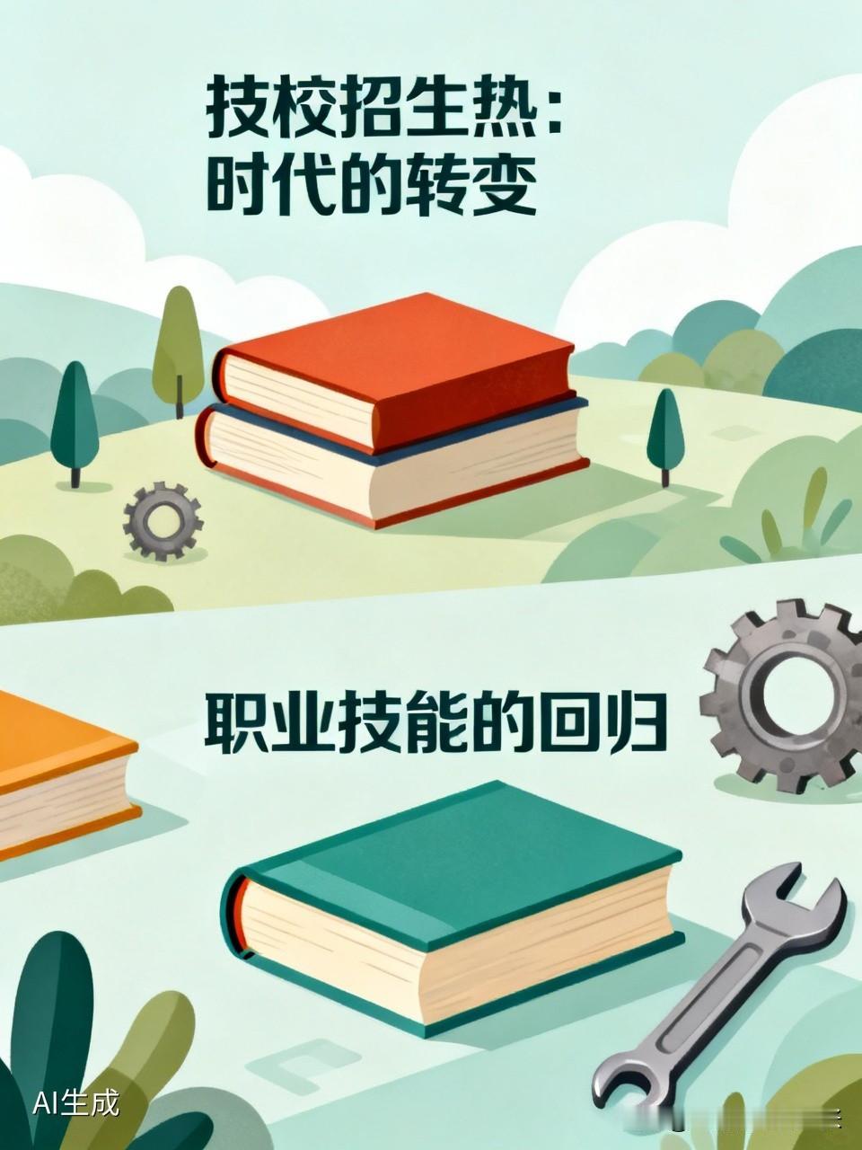 提前招生的技校火起来，着实是时代的一大转变。十年前，家长们怎会料到技校也要面试，