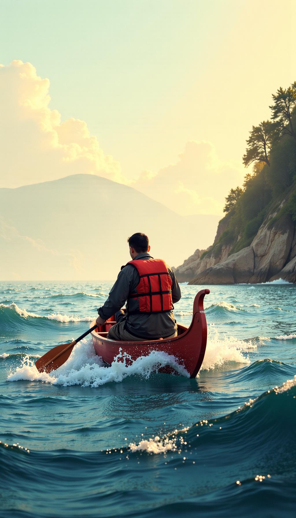 中流赤楫：逆风破浪的豪情壮志
朋友们，今天咱们不讲别的，就讲一个“中流赤楫”的传